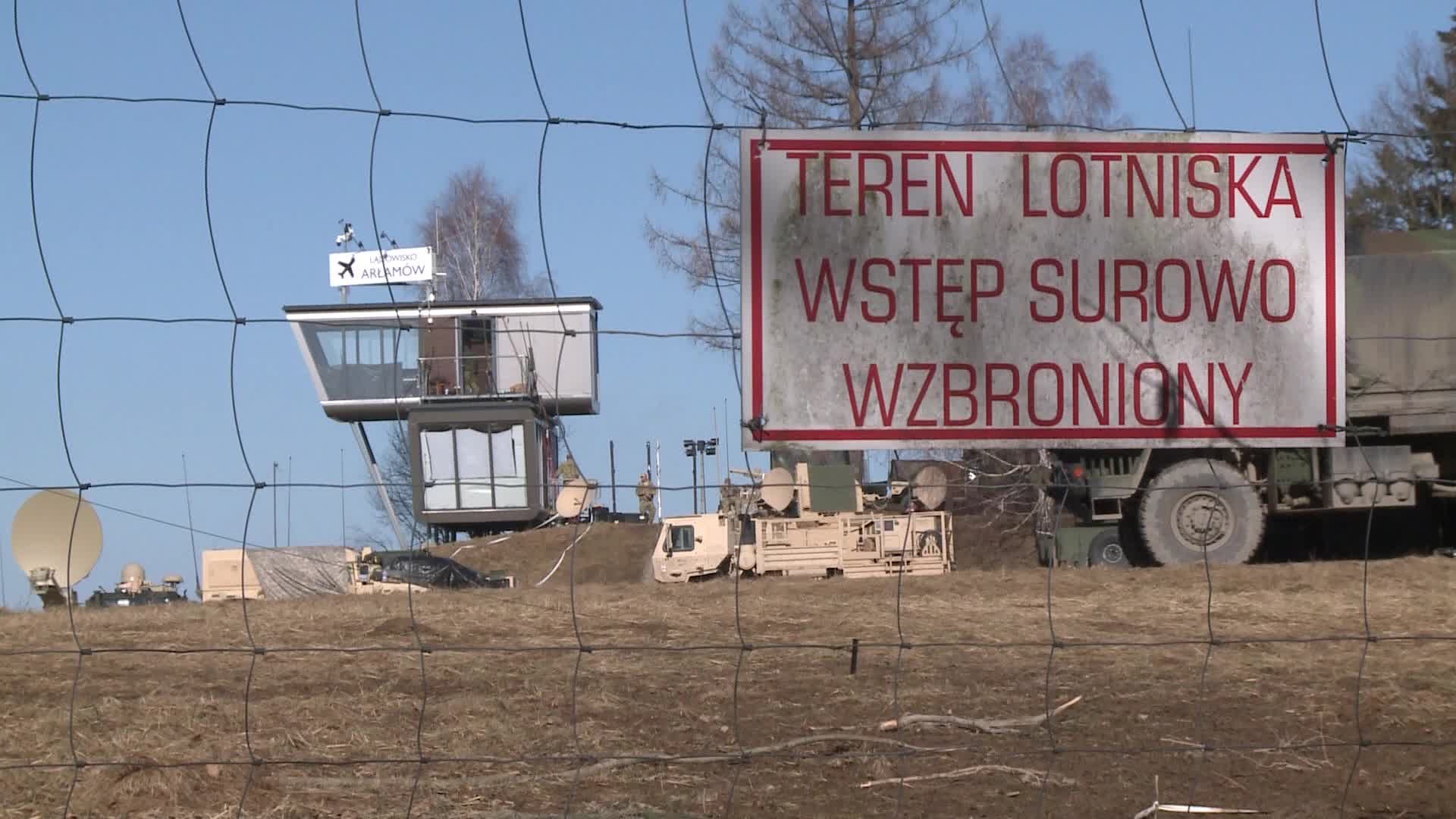 US soldiers base near Ukrainian border