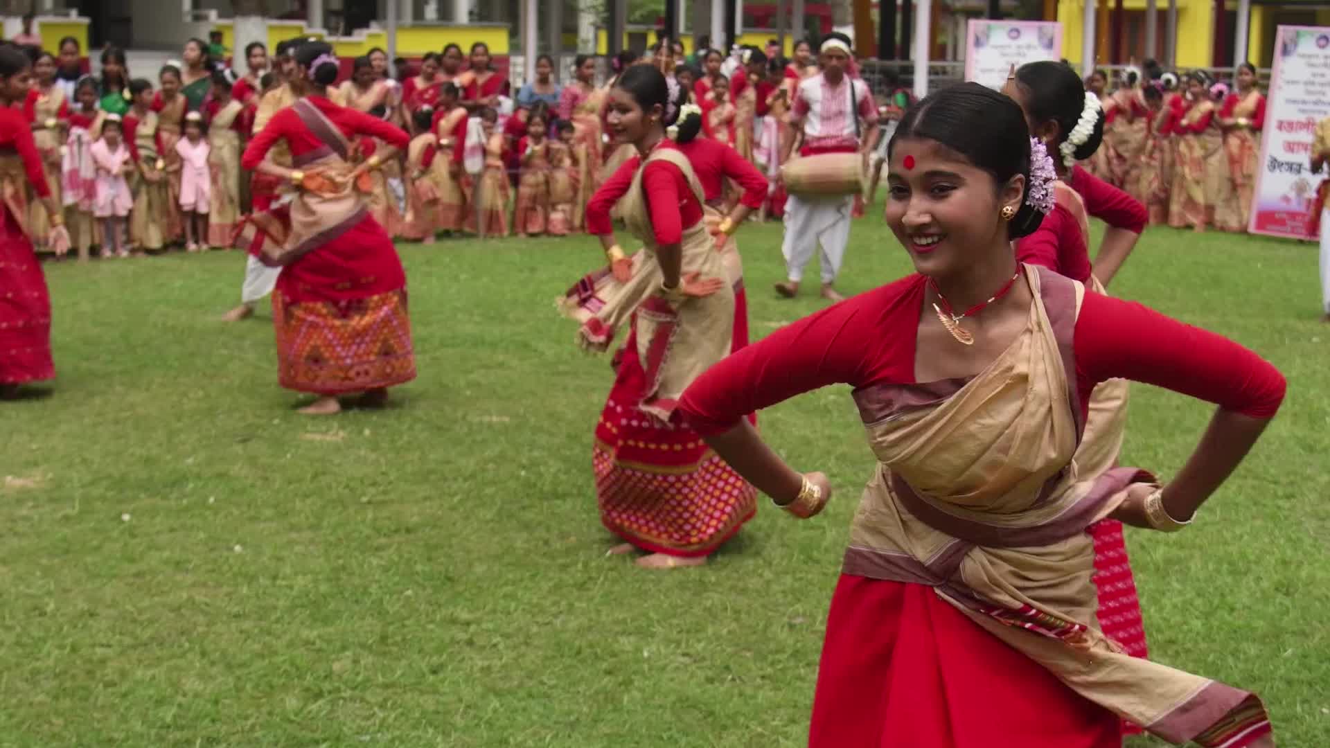 Rongali Bihu festival in India