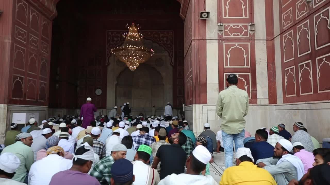 Friday Prayer In Delhi, India
