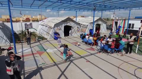 Harsham Refugee Camp in Erbil