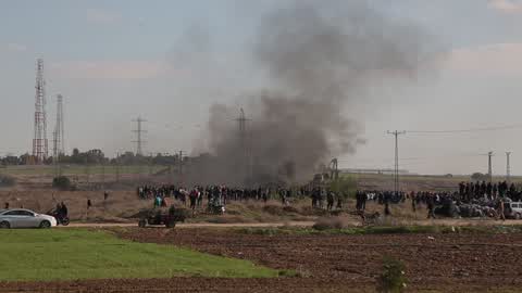 Clashes In Gaza