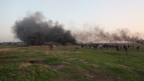 Clashes In Gaza