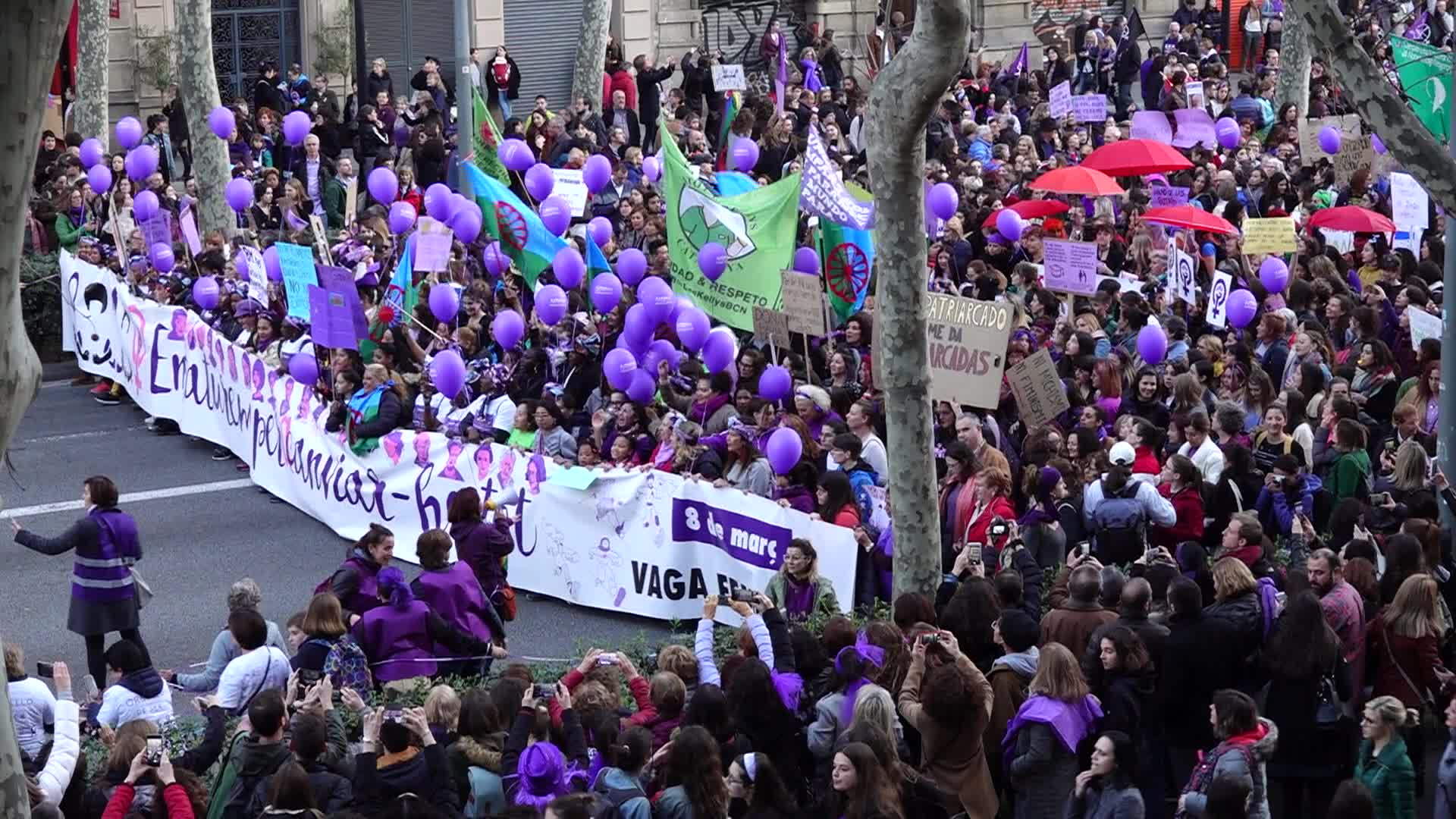 International Women's Day In Barcelona