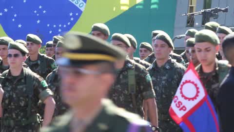 Army Day In Sao Paulo