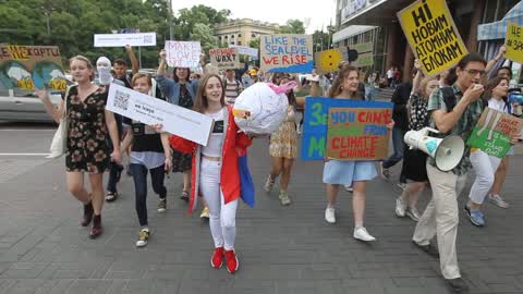 Global Strike For Future in Kiev