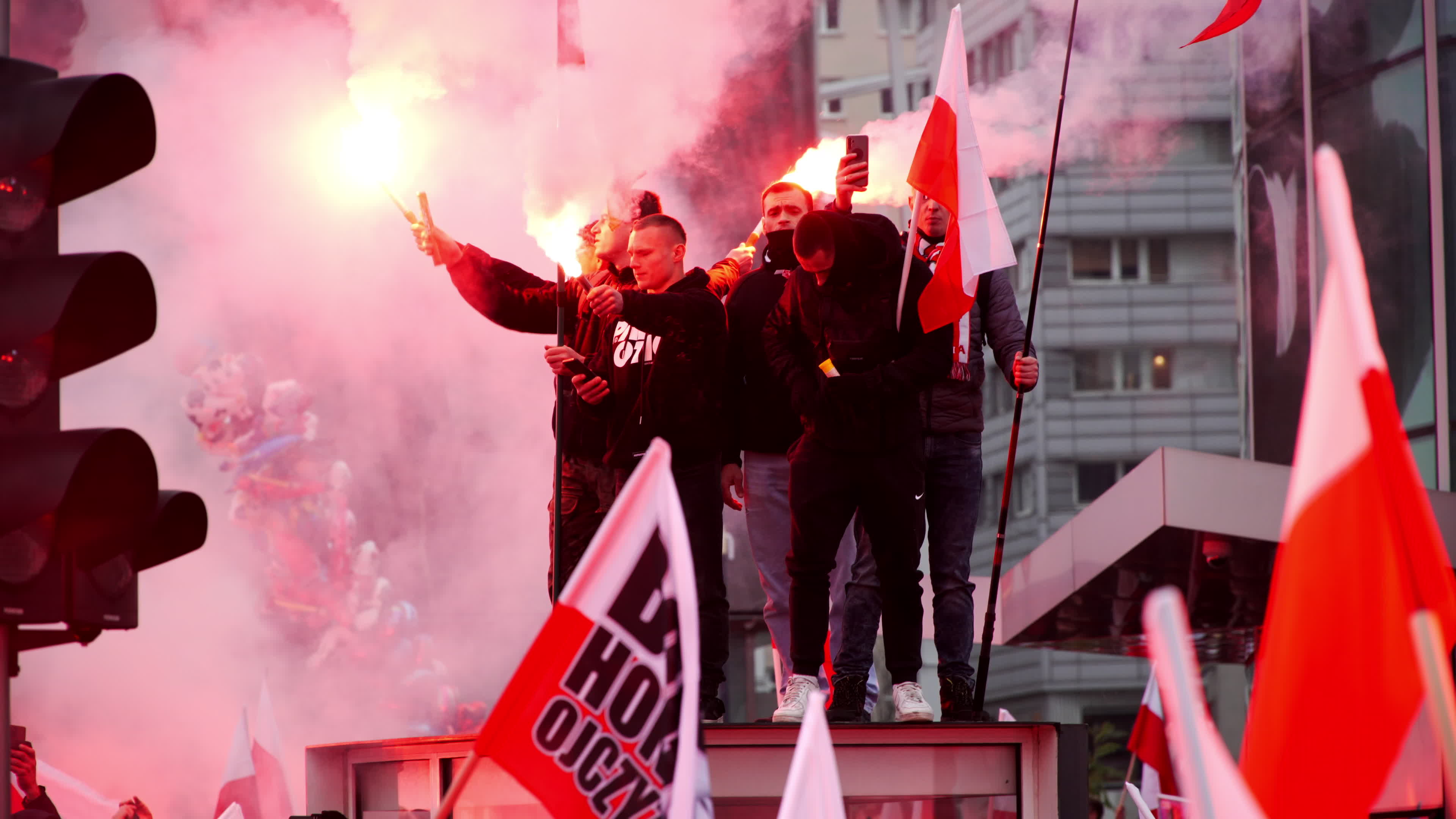 Far-right rally on Independence Day in Poland