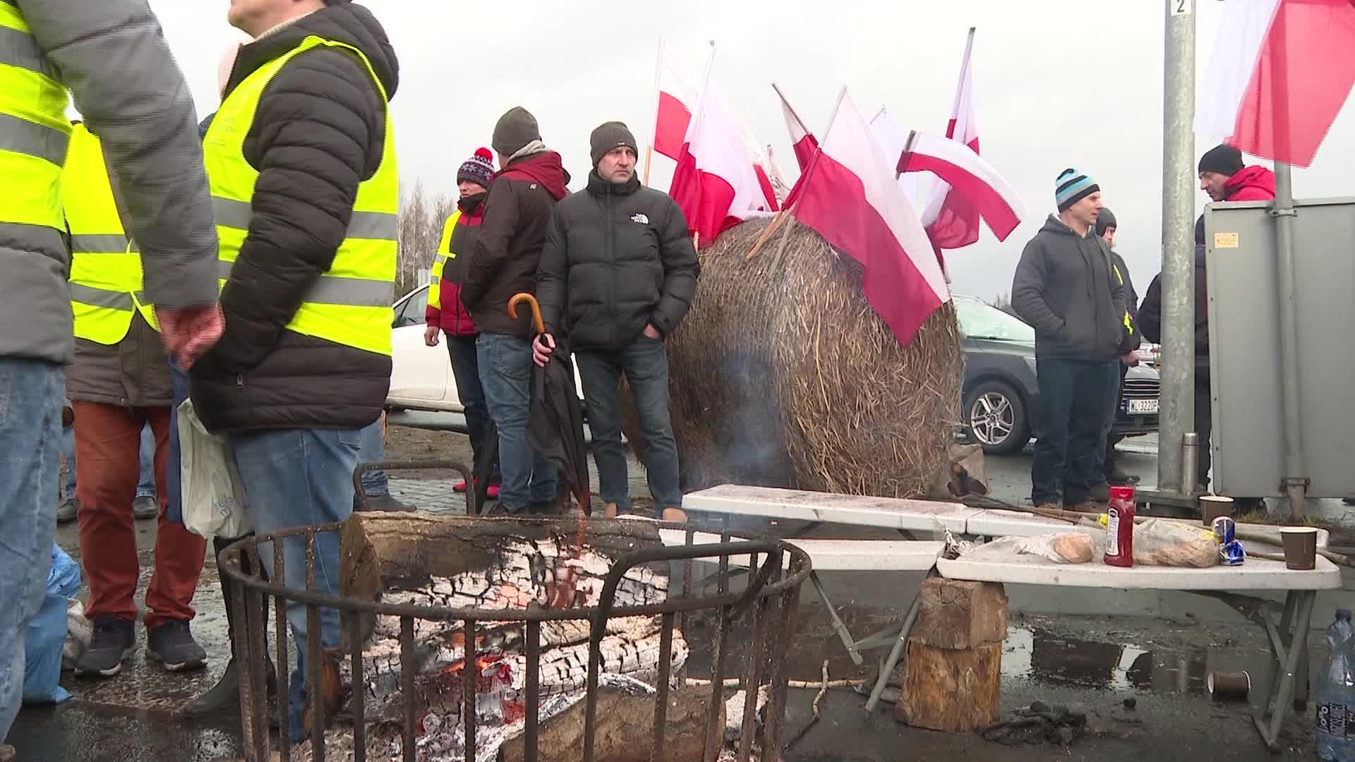 Polish farmers blocked the border with Ukraine