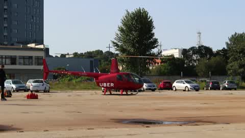 Uber Chopper in Gdynia, Poland