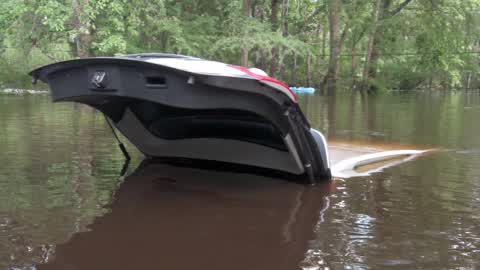 Severe flooding after Hurricane Irma in Middleburg, FL