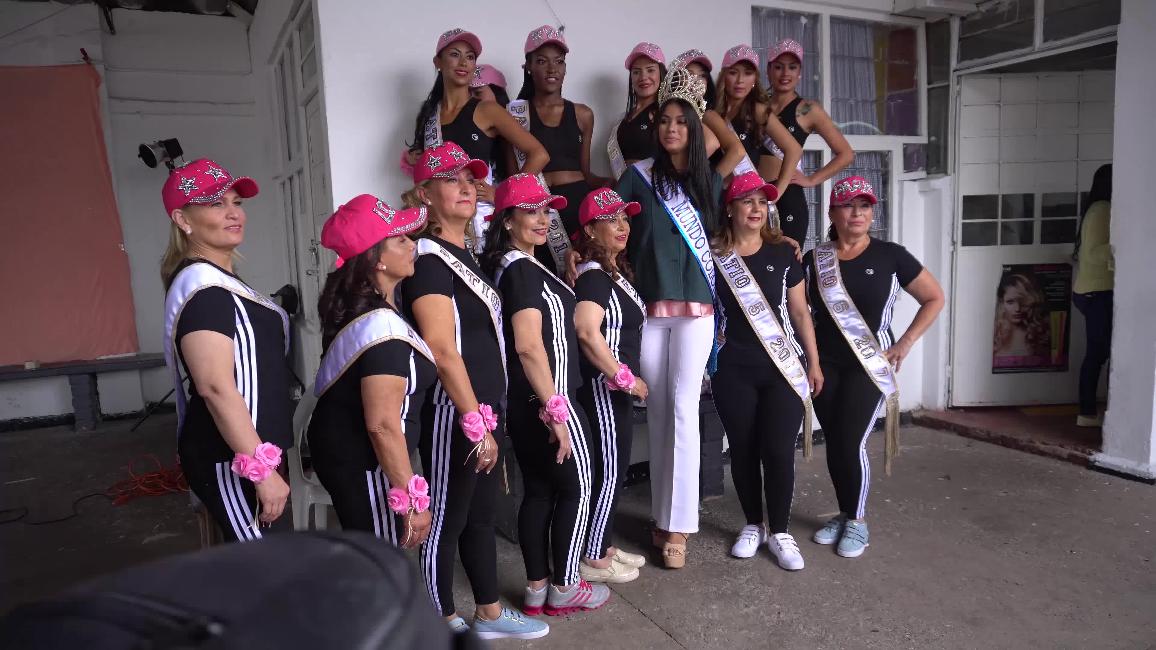 Beauty contest in a Colombian Prison