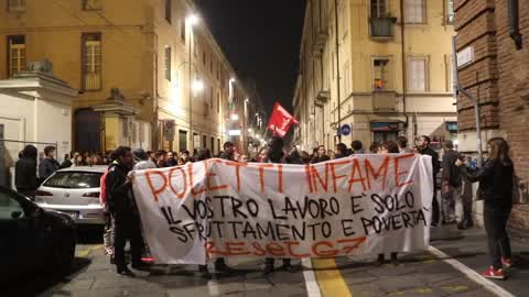 Protest against G7 meeting in Turin