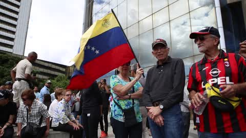 Oppostion Protest Against Maduro in Caracas