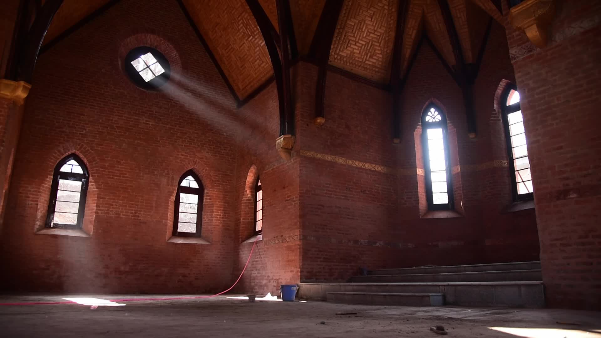 Saint Lukas Church prepares to reopen in Srinagar, Indian Administered Kashmir