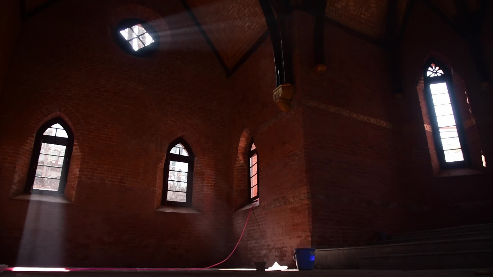 Saint Lukas Church prepares to reopen in Srinagar, Indian Administered Kashmir