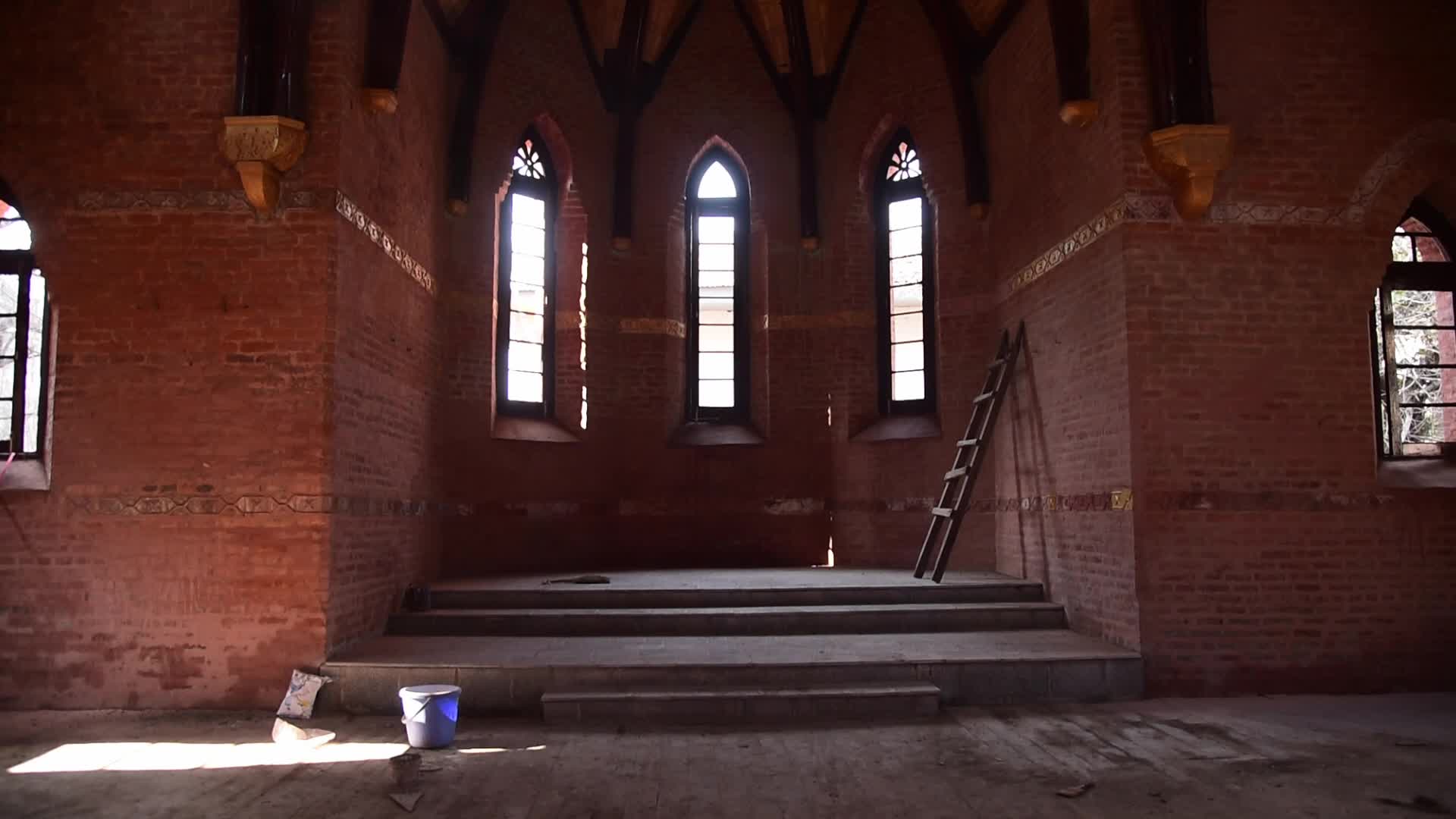 Saint Lukas Church prepares to reopen in Srinagar, Indian Administered Kashmir
