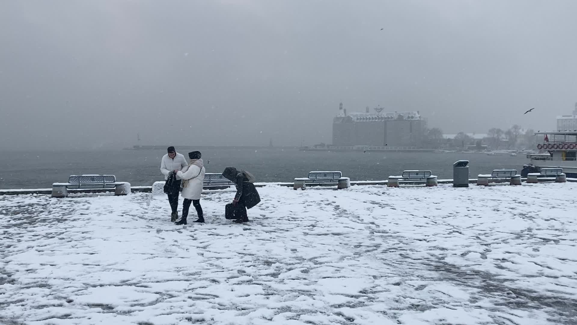 Heavy snowfall in Turkey