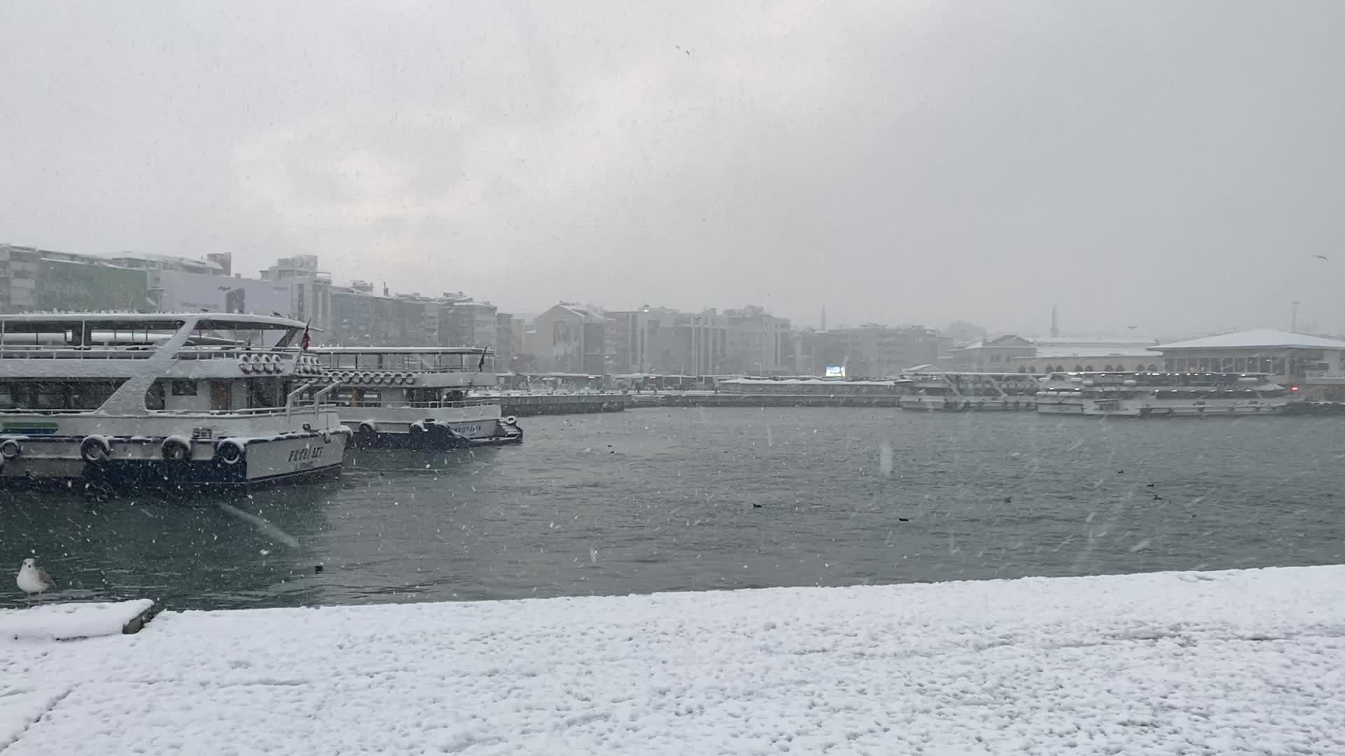 Heavy snowfall in Turkey