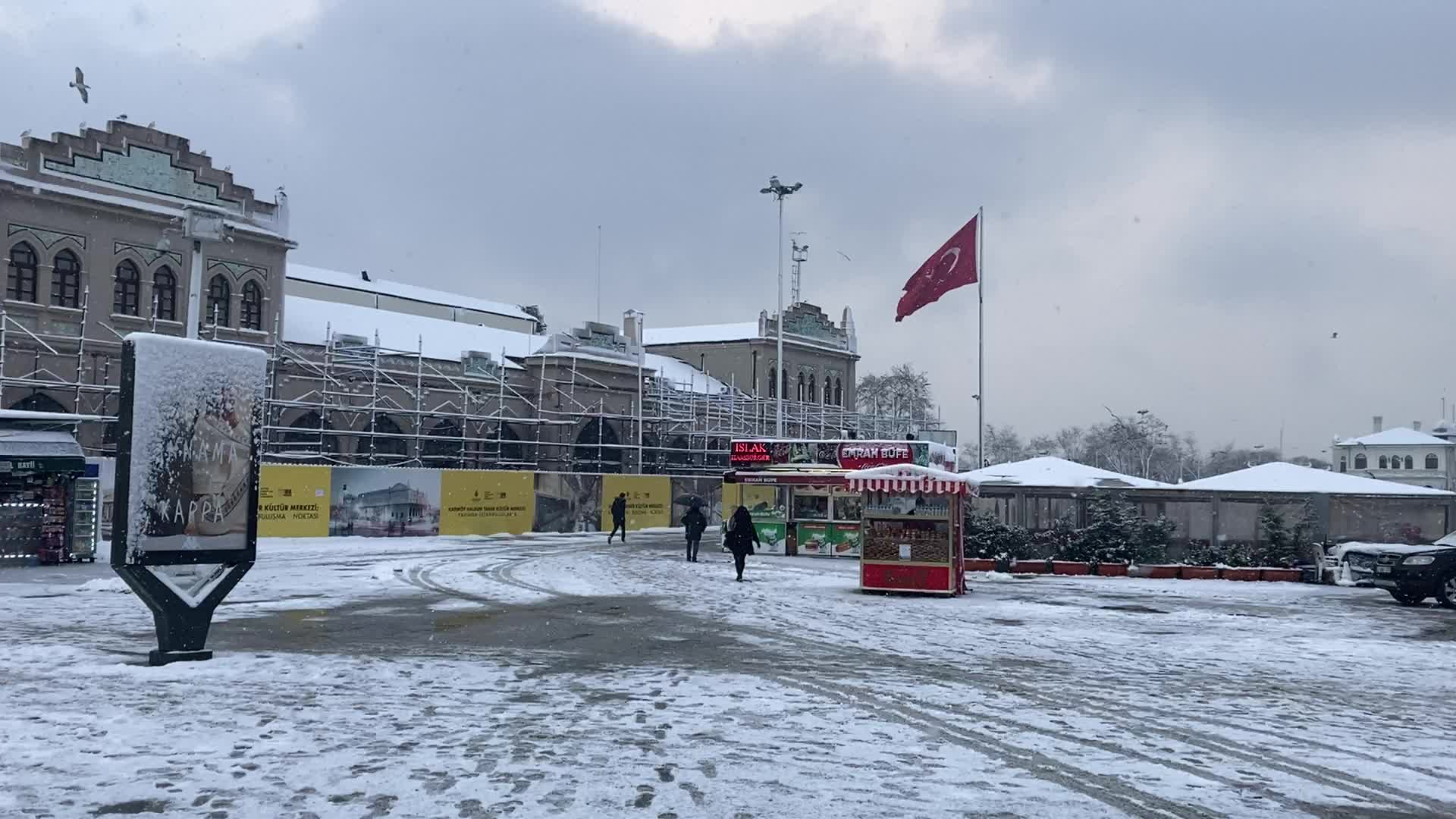 Heavy snowfall in Turkey