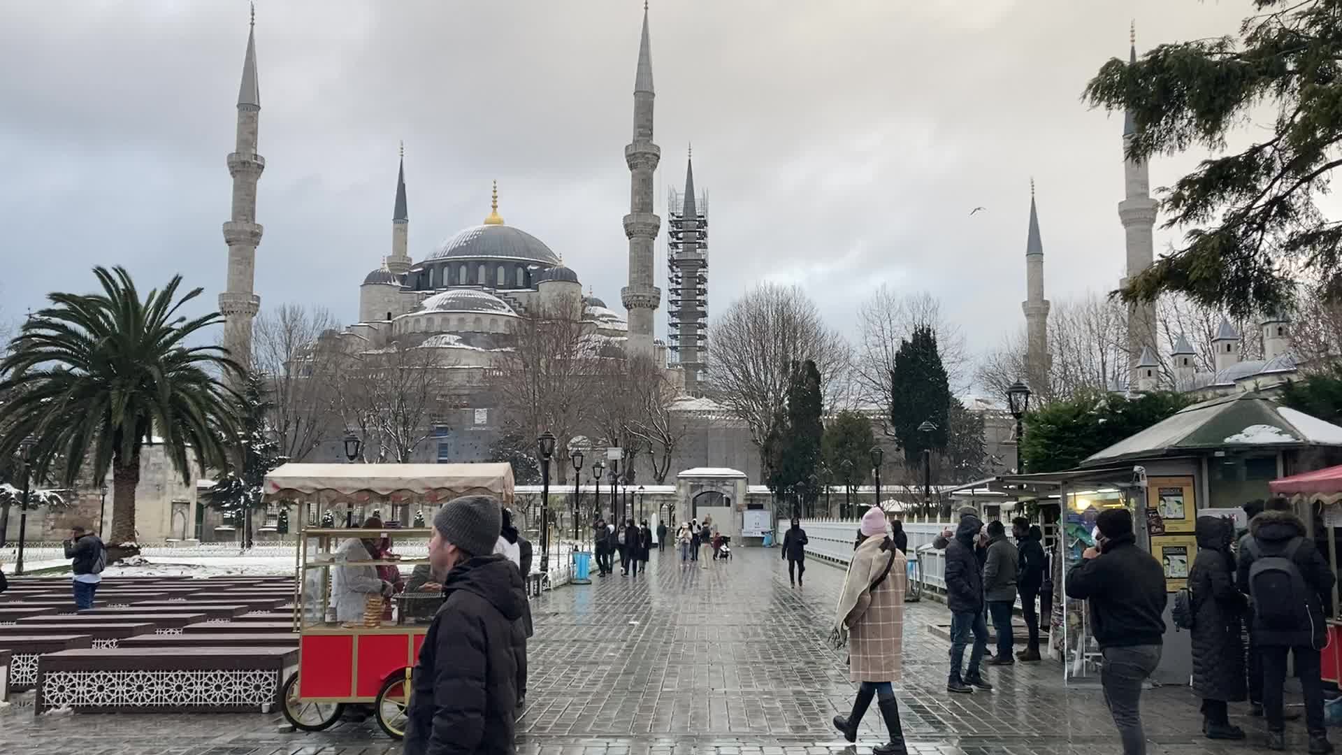 Heavy snowfall in Turkey