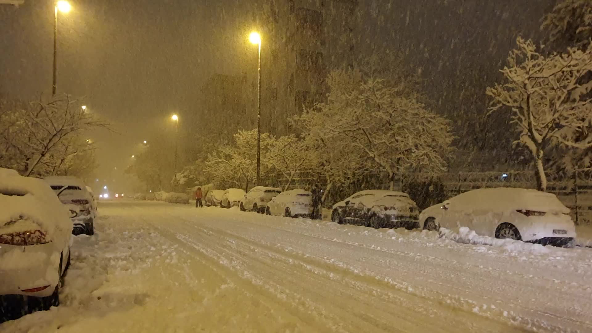 Heavy snowfall in Turkey