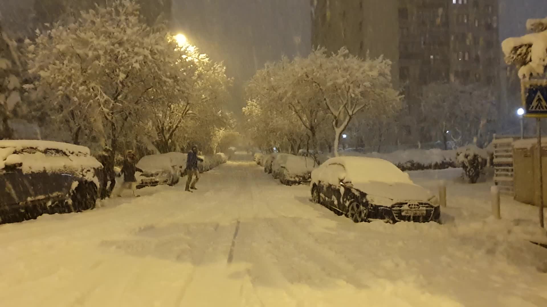 Heavy snowfall in Turkey