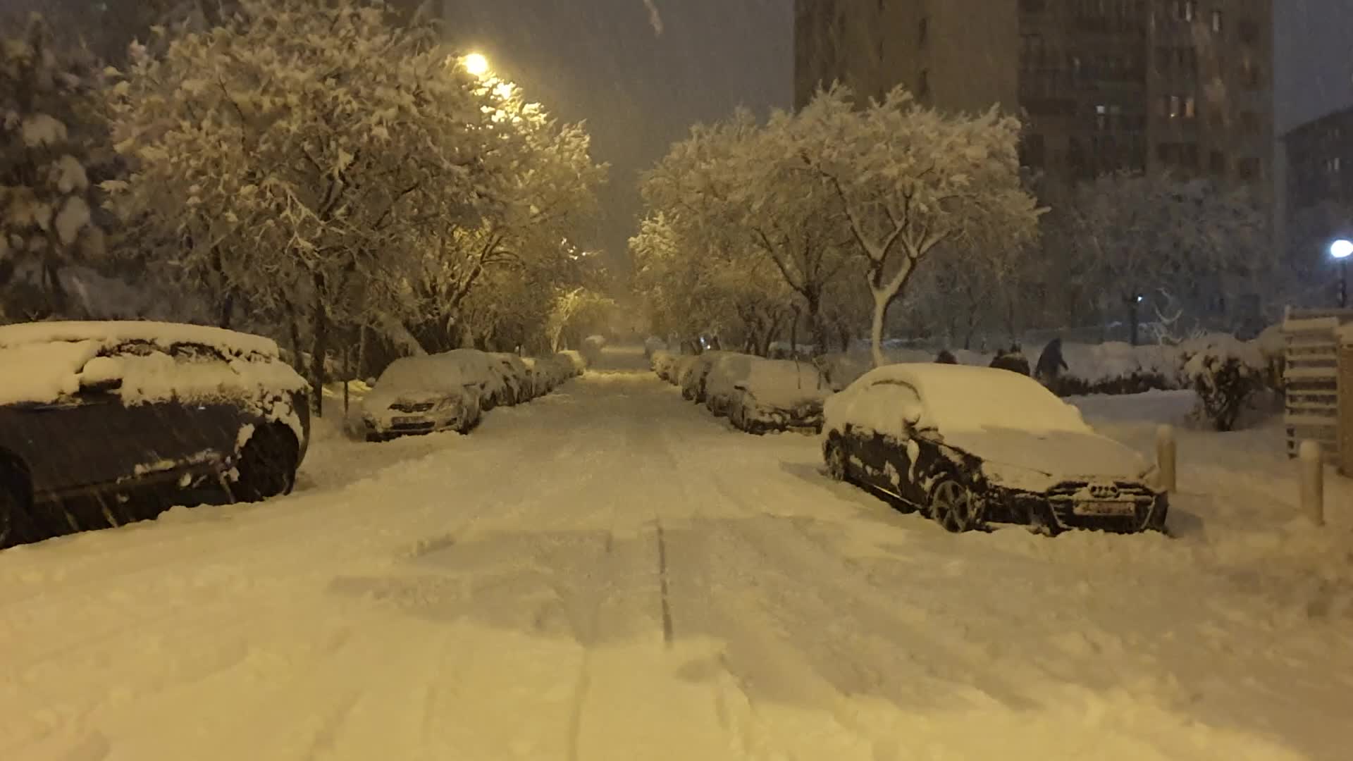 Heavy snowfall in Turkey