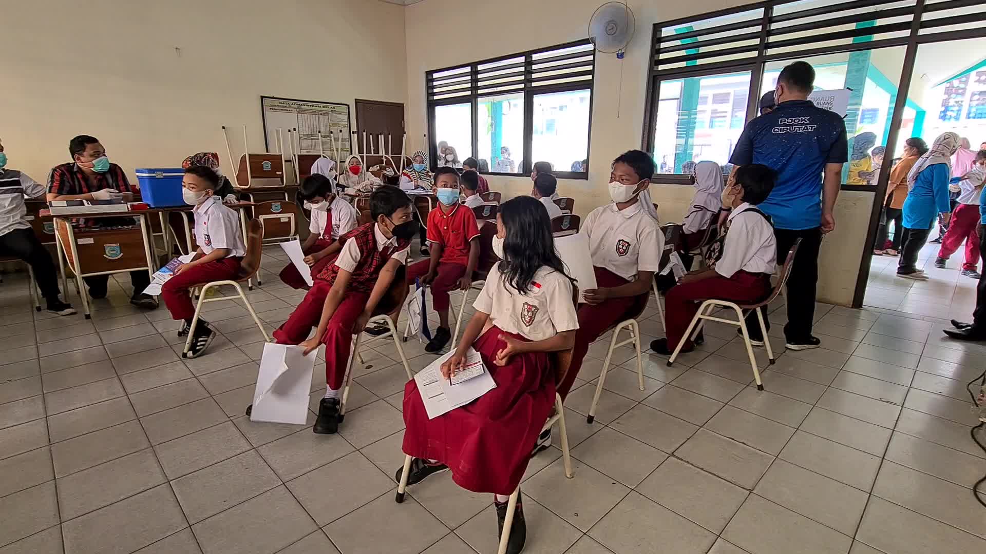 Coronavirus Vaccination For Children In Indonesia