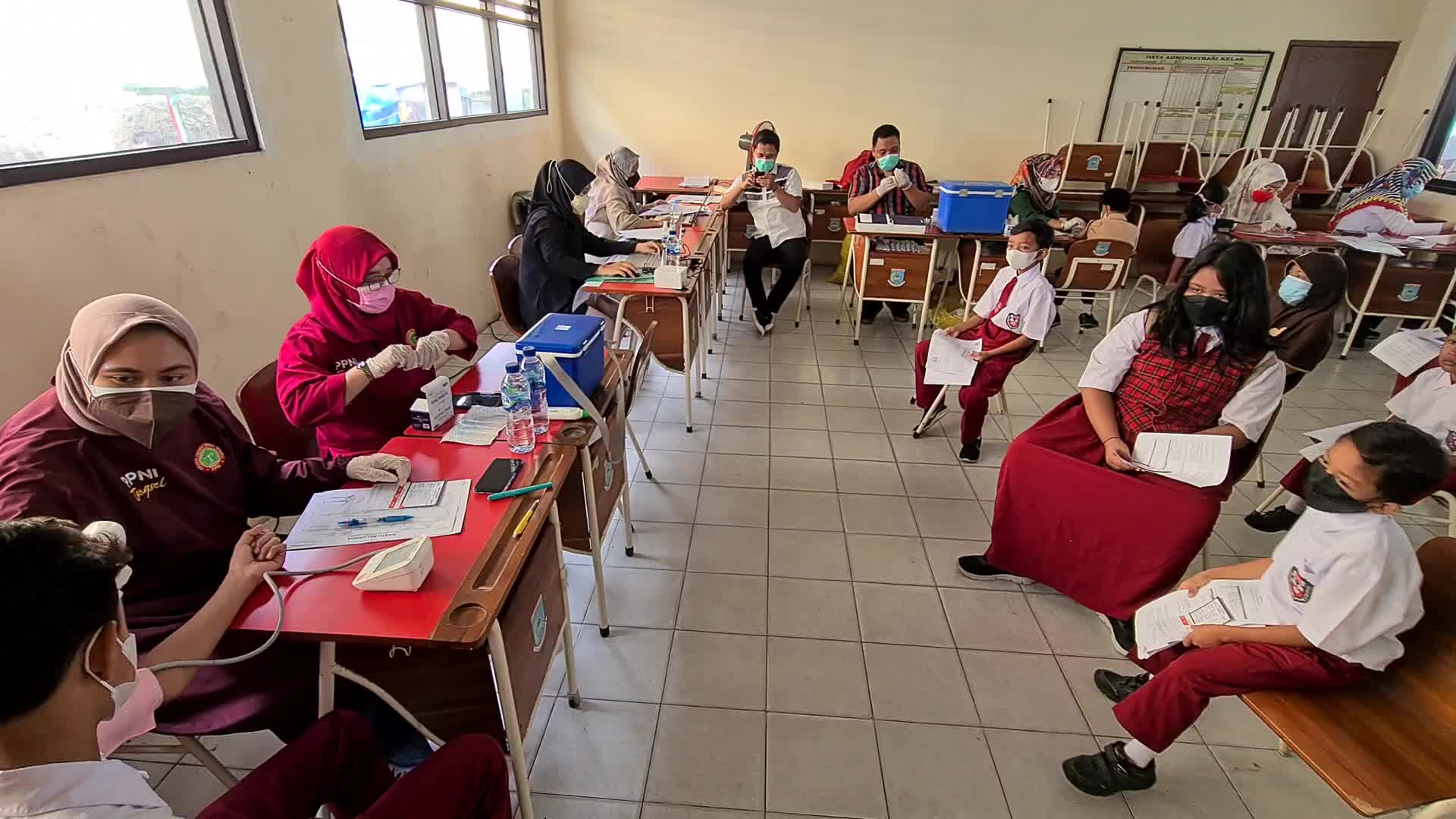 Coronavirus Vaccination For Children In Indonesia