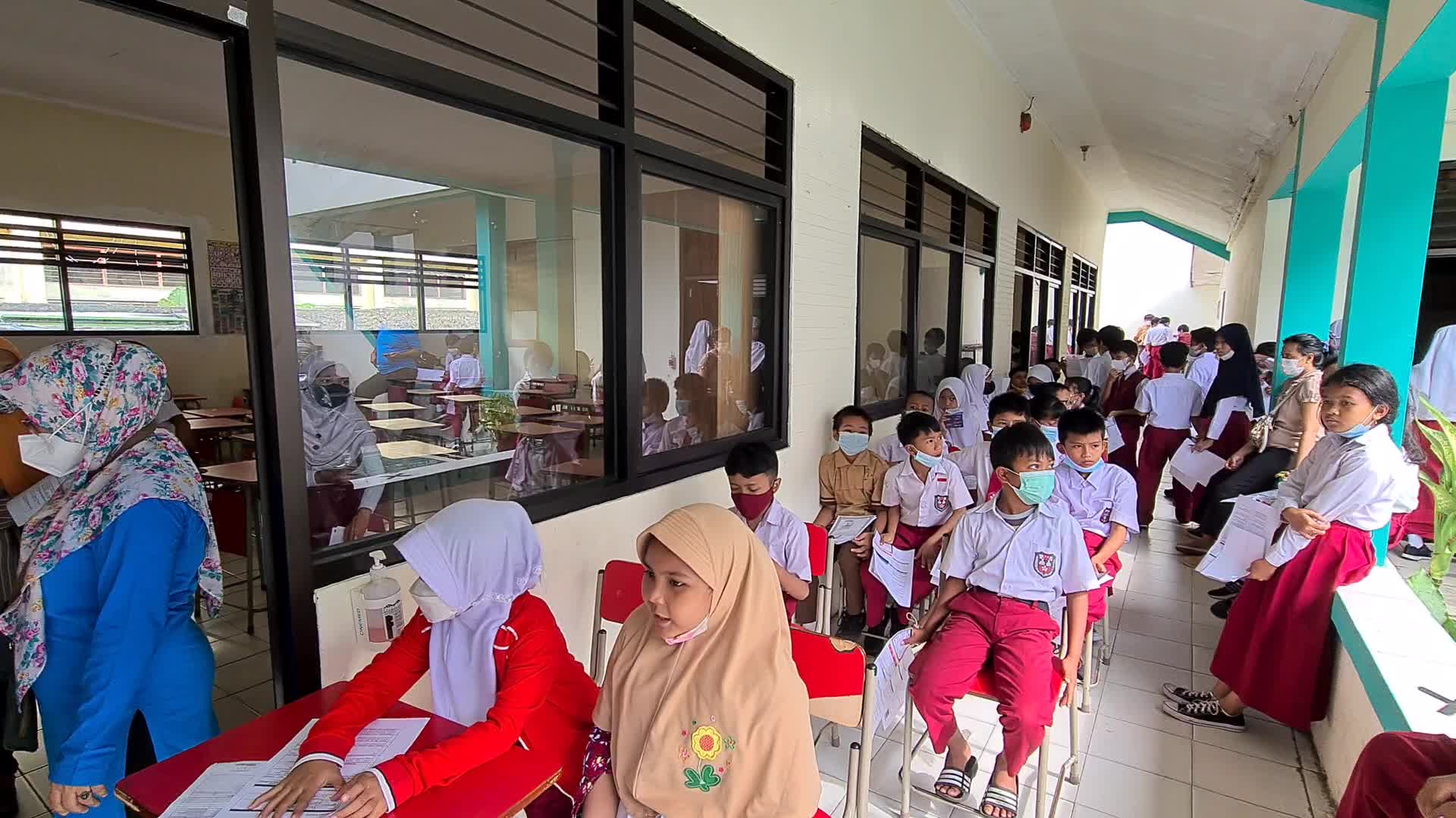 Coronavirus Vaccination For Children In Indonesia