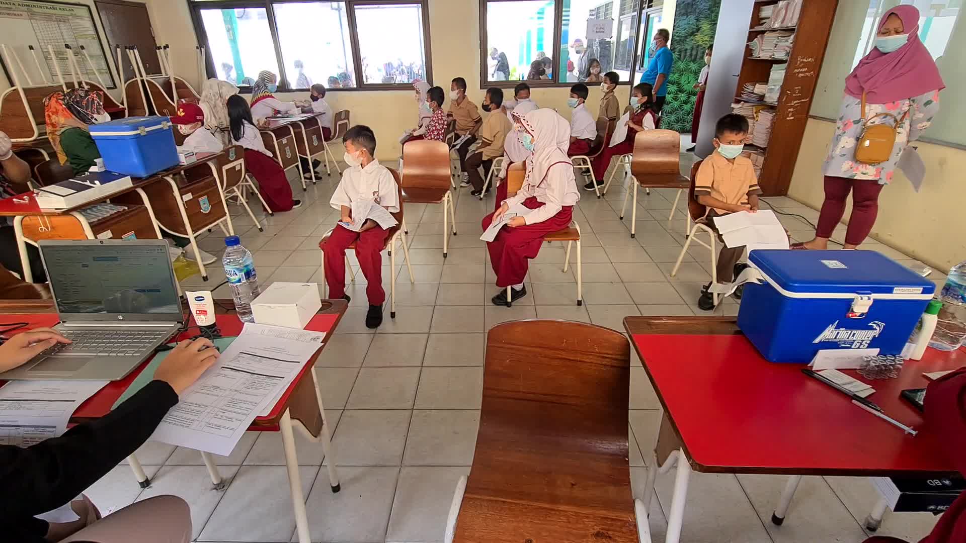 Coronavirus Vaccination For Children In Indonesia