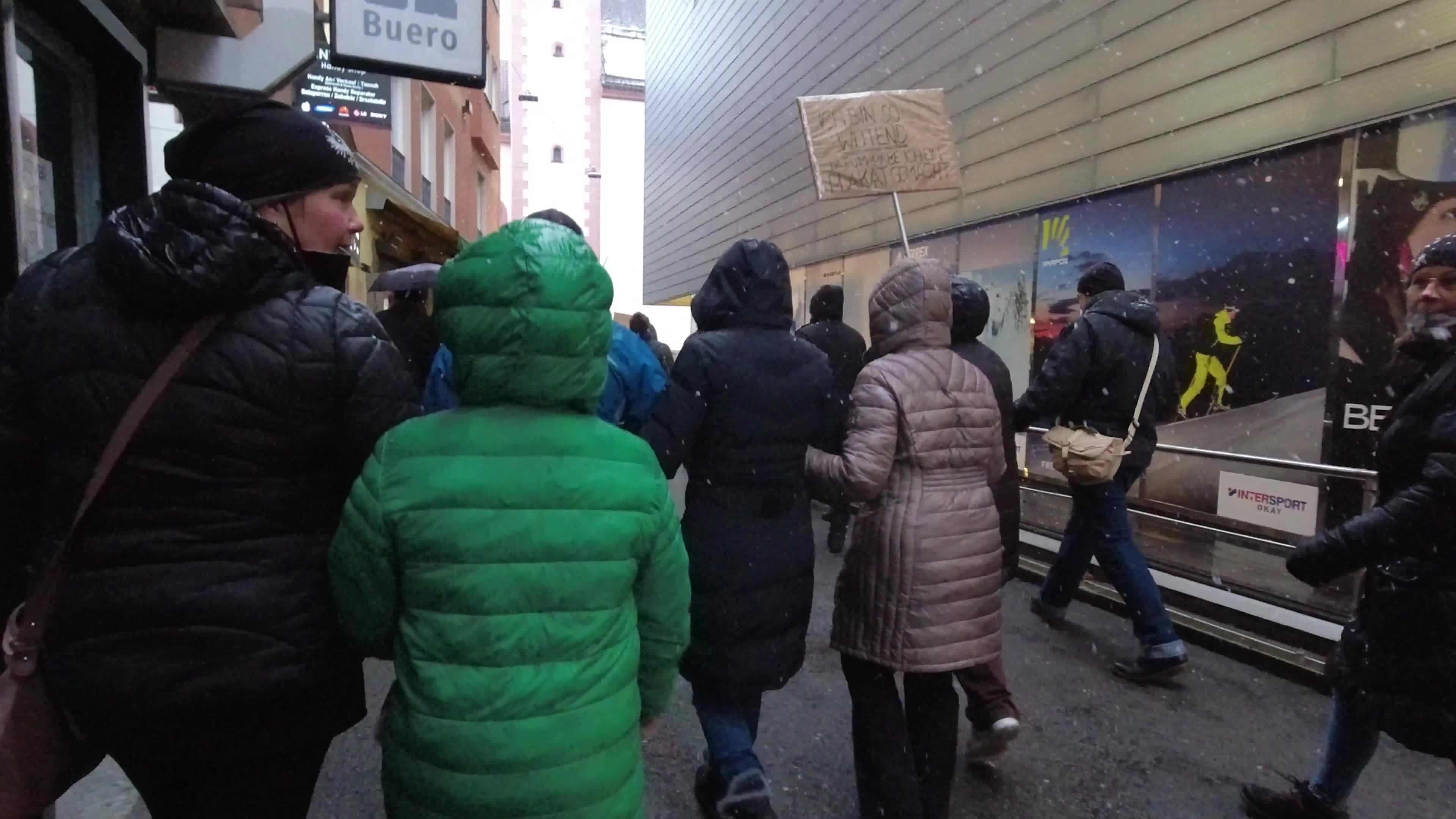 Protest Against The Mandatory Vaccination In Inssbruck, Austria