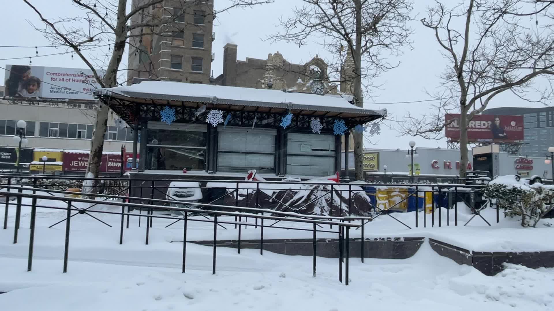 Jersey City Snow