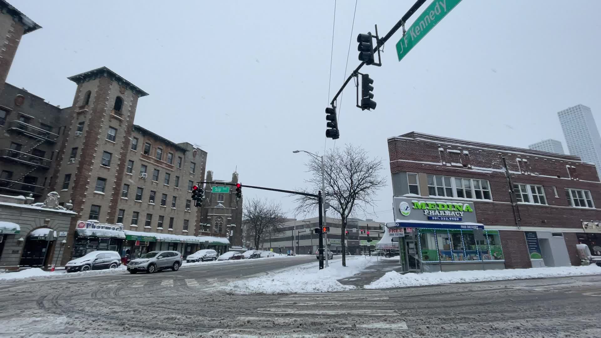 Jersey City Snow