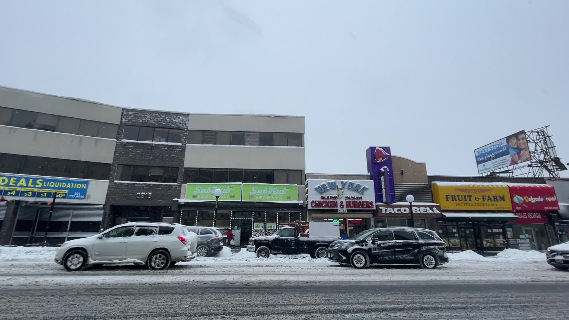 Jersey City Snow