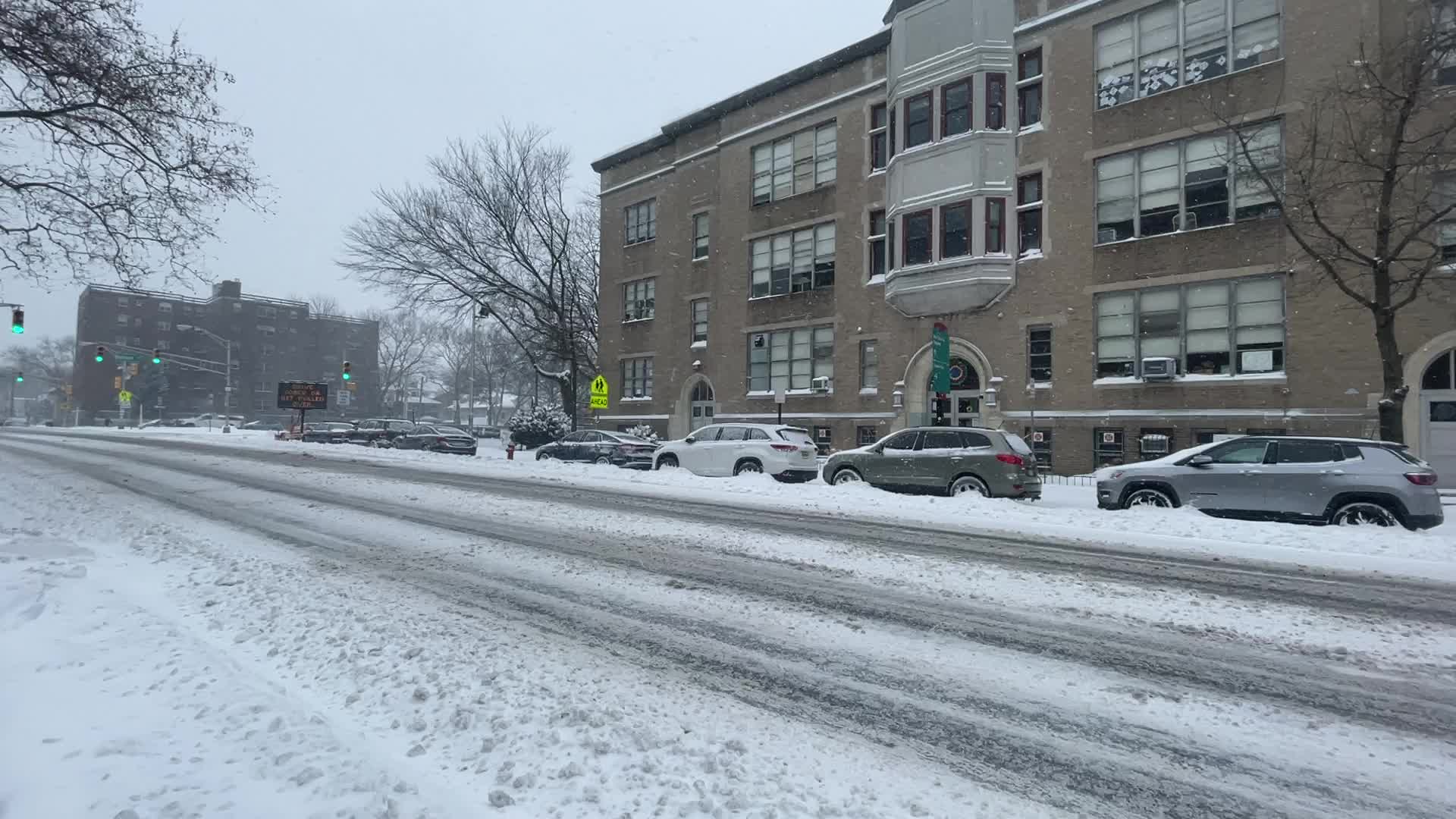 Jersey City Snow