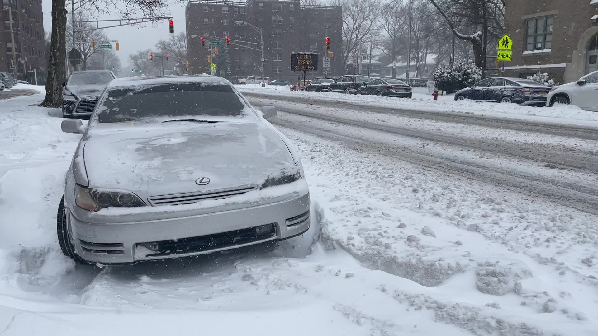 Jersey City Snow