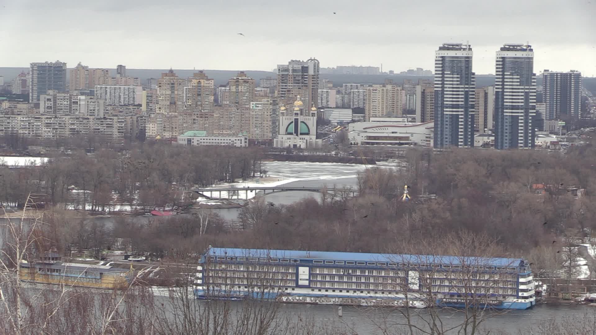 Daily life in Ukraine amid Russia border tensions.