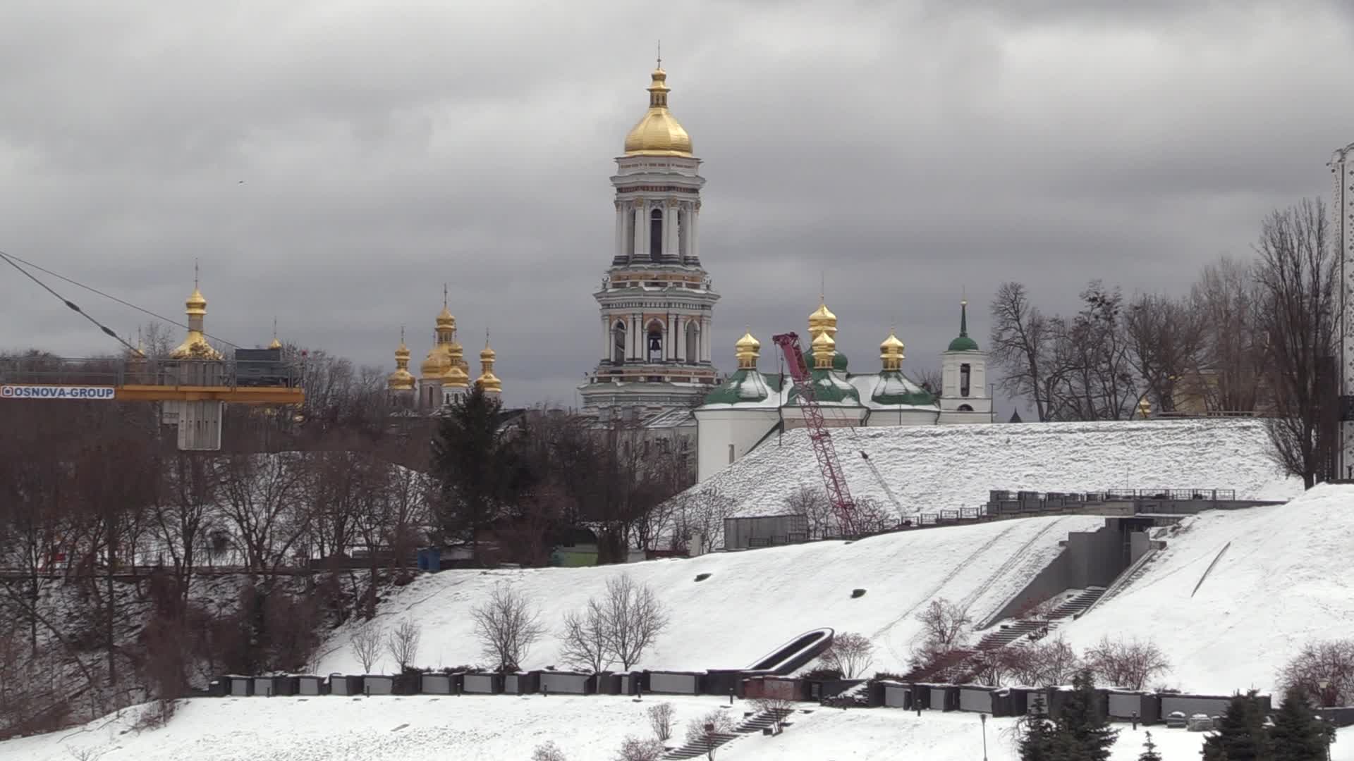 Daily life in Ukraine amid Russia border tensions.