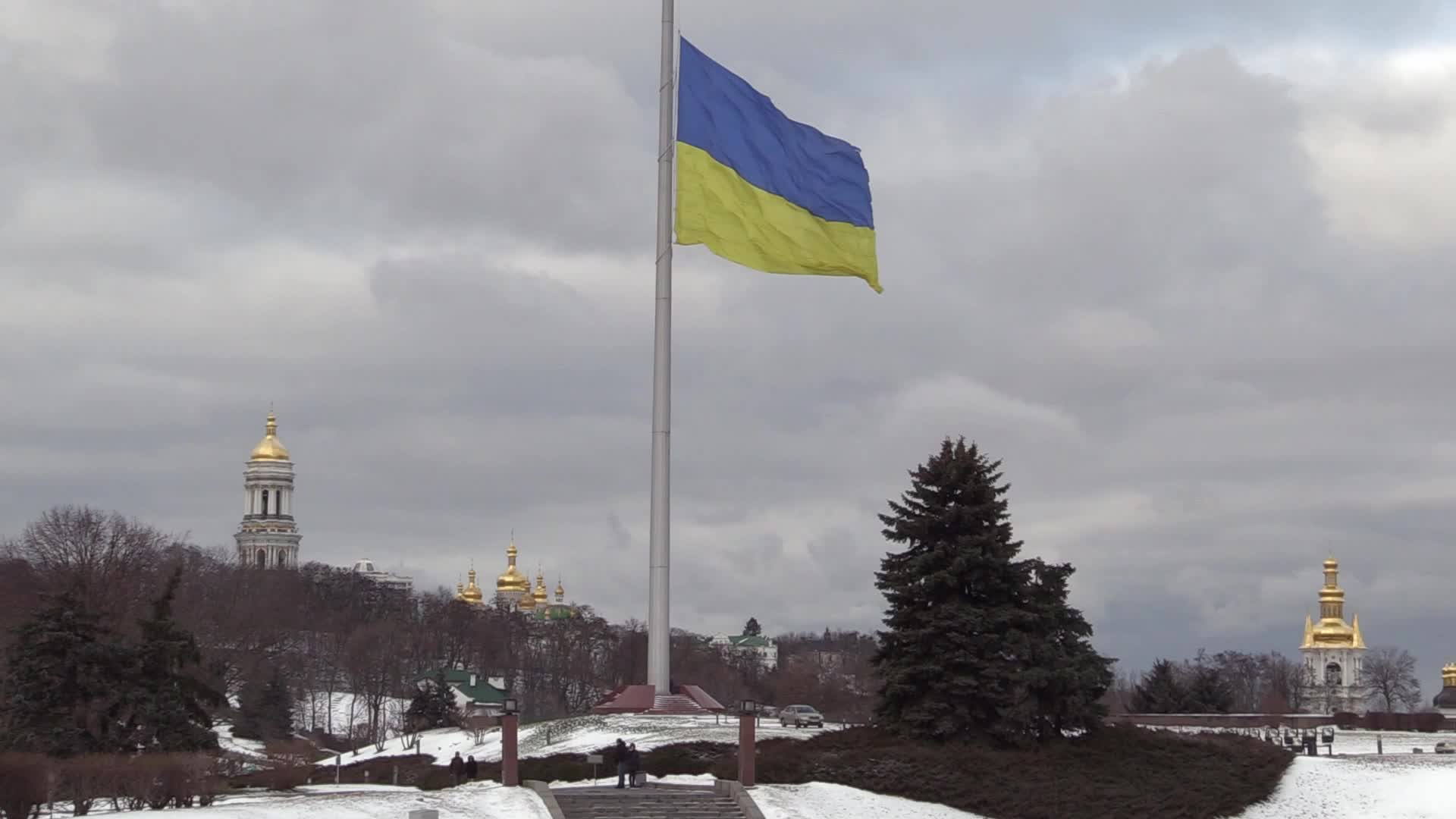 Daily life in Ukraine amid Russia border tensions.