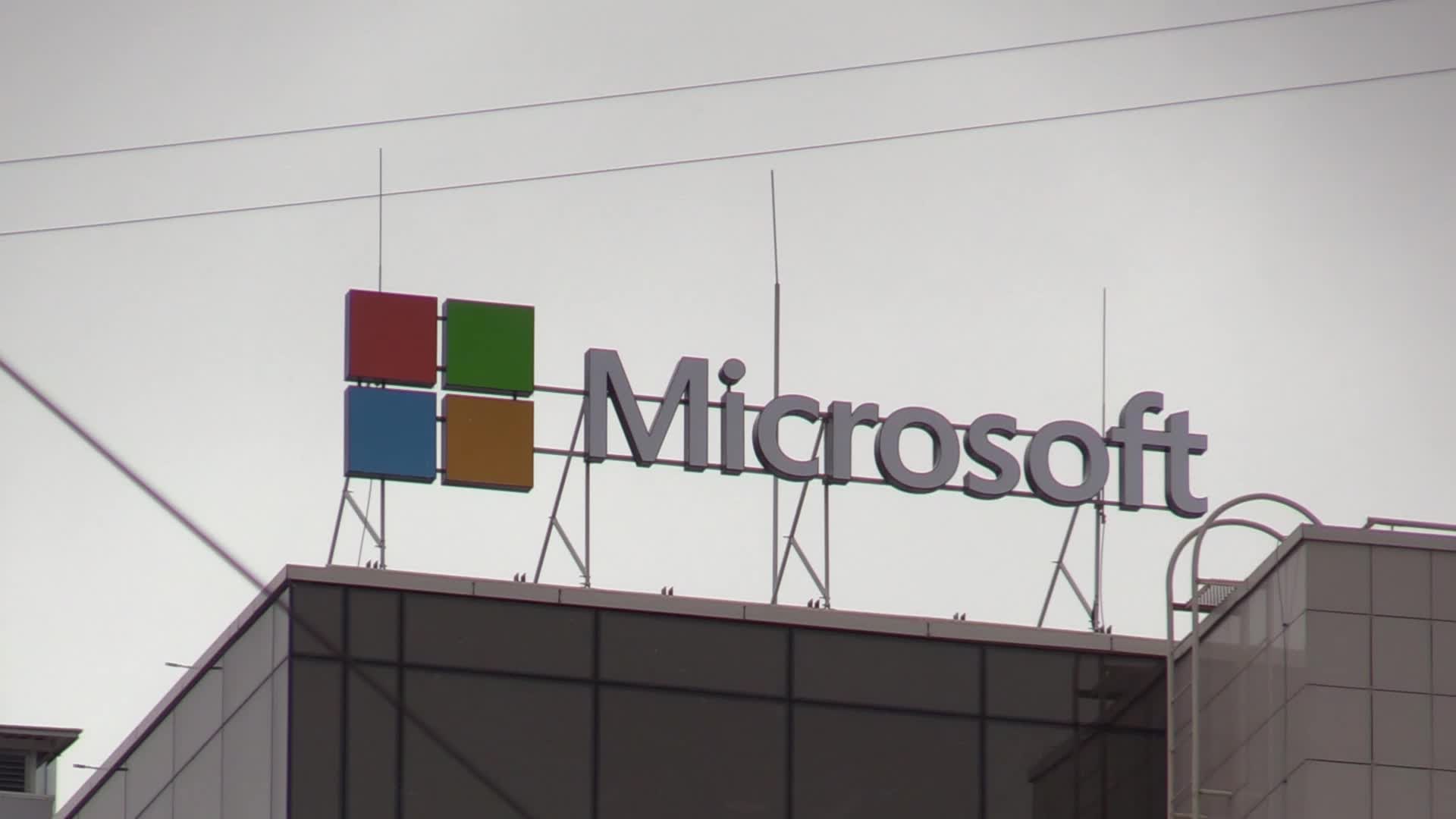 Microsoft Corporation logo in Ukraine