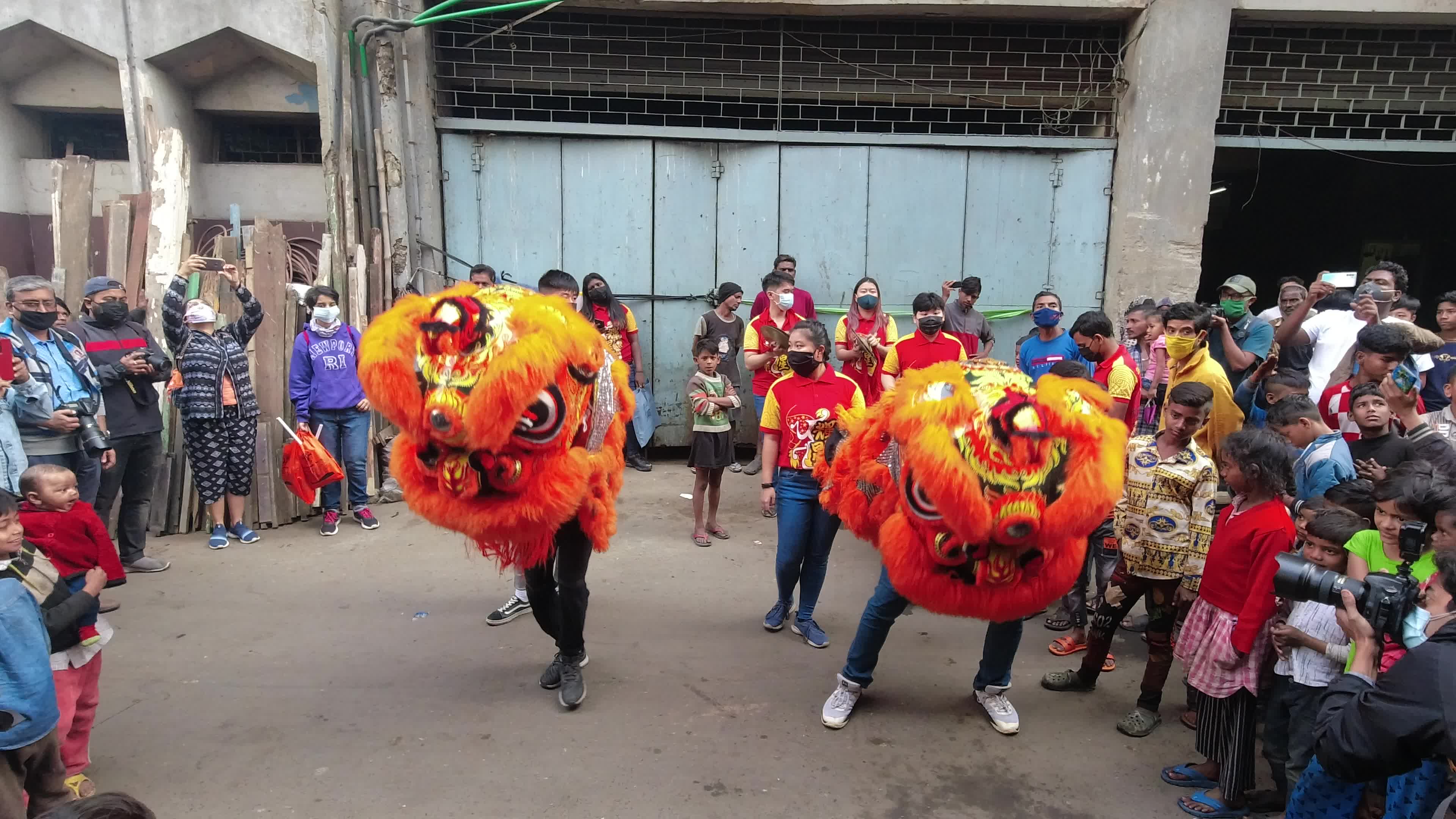 Chinese Lunar new year celebration in Kolkata
