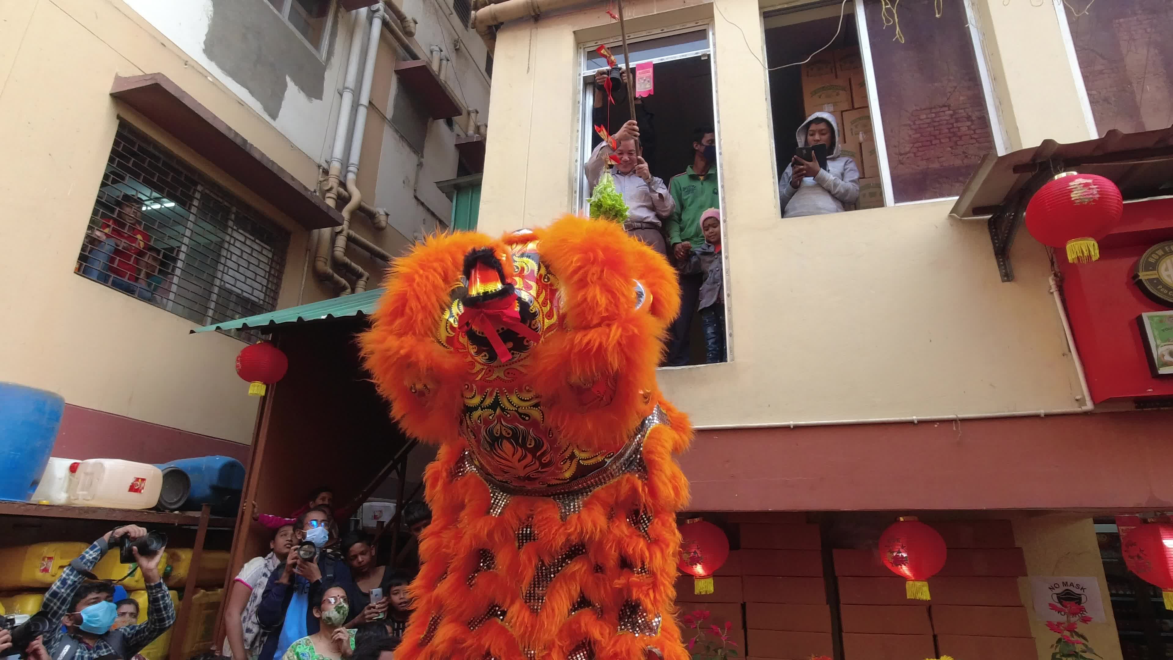 Chinese Lunar new year celebration in Kolkata