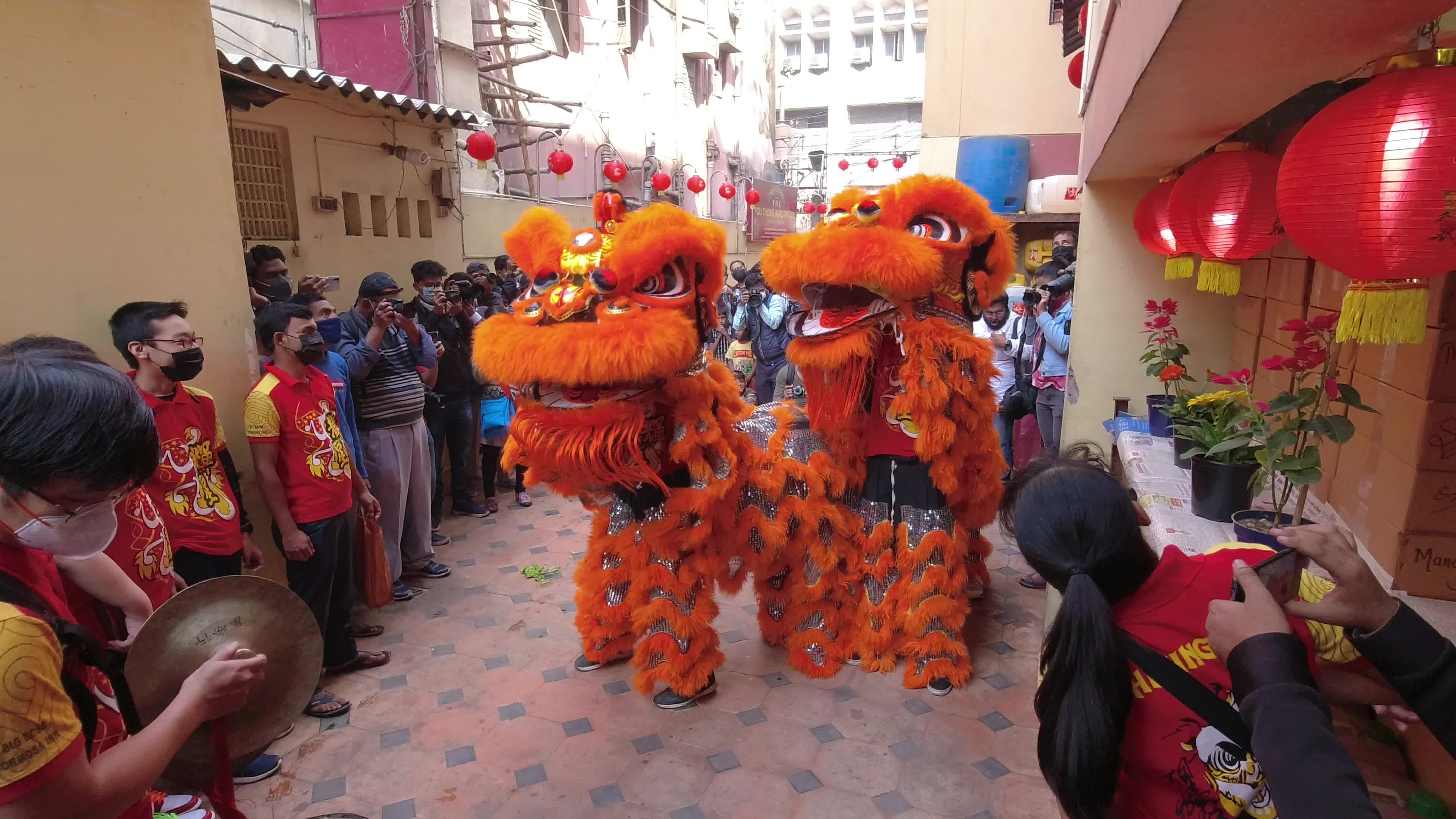 Chinese Lunar new year celebration in Kolkata