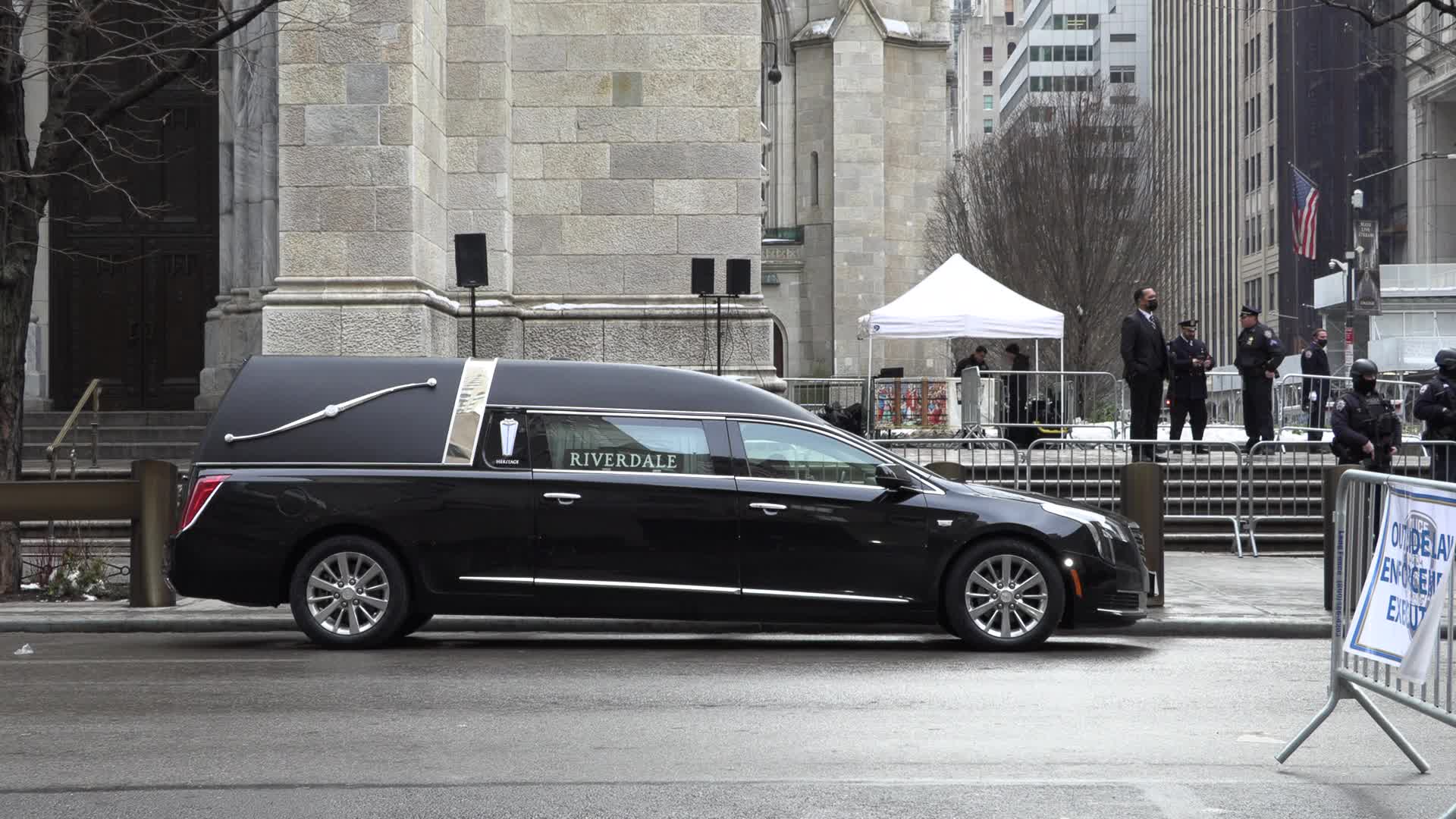 NYC: Funeral NYPD Wilbert Mora