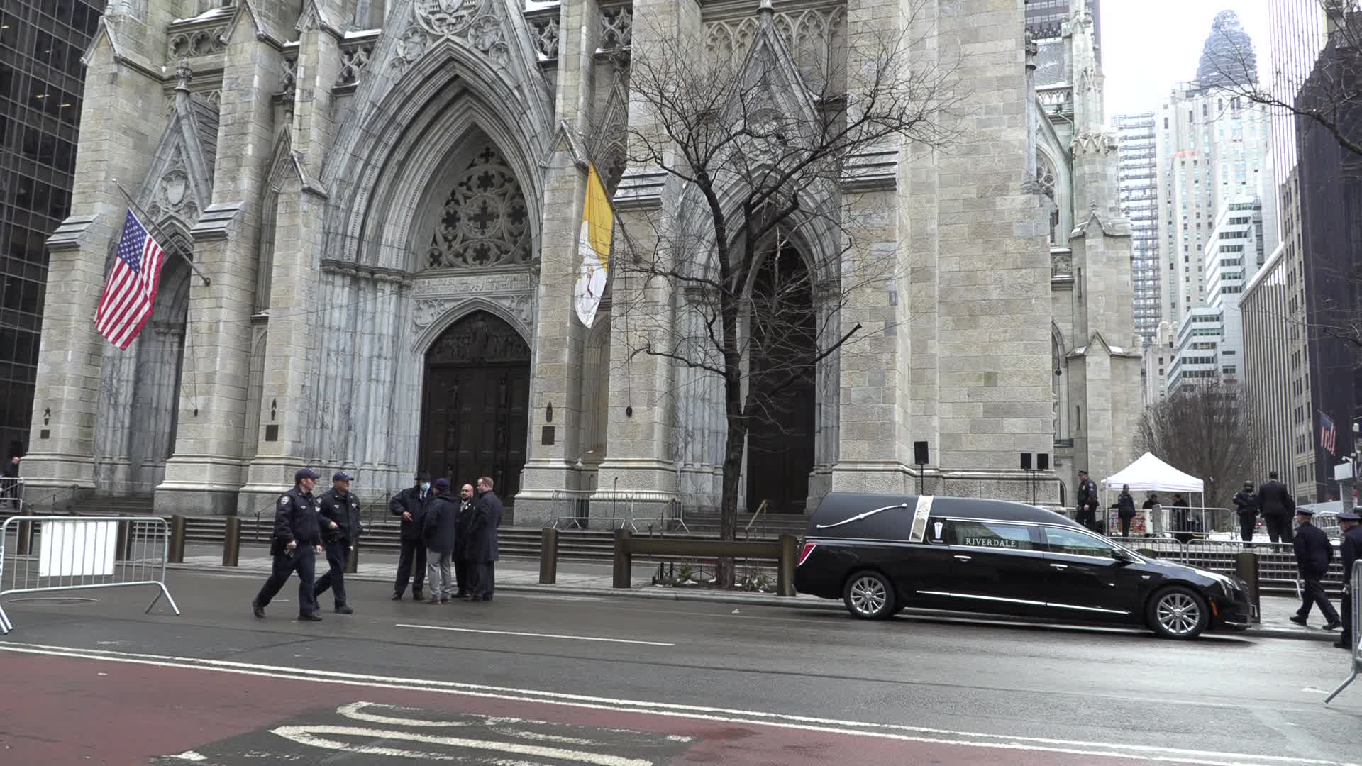 NYC: Funeral NYPD Wilbert Mora