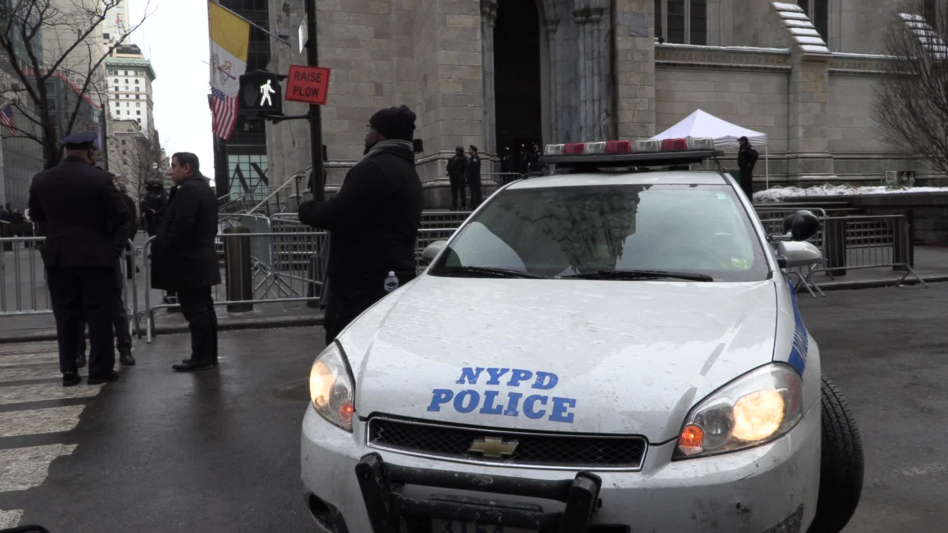 NYC: Funeral NYPD Wilbert Mora