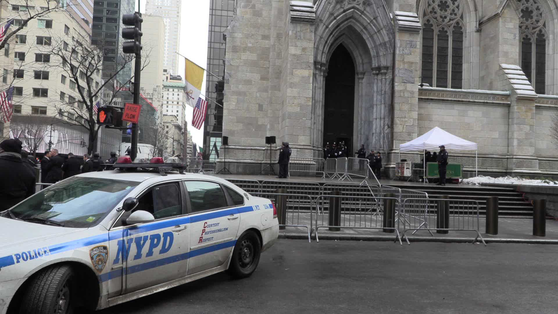 NYC: Funeral NYPD Wilbert Mora