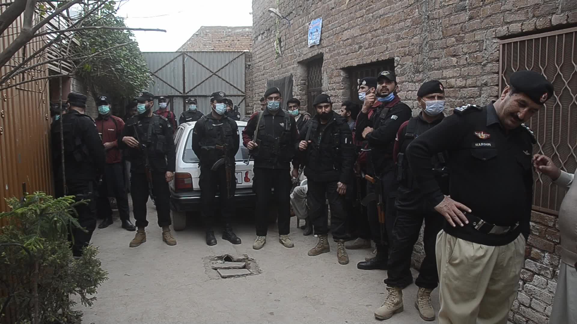 Christian priest was gunned down when driving back home after Sunday prayers in Peshawar