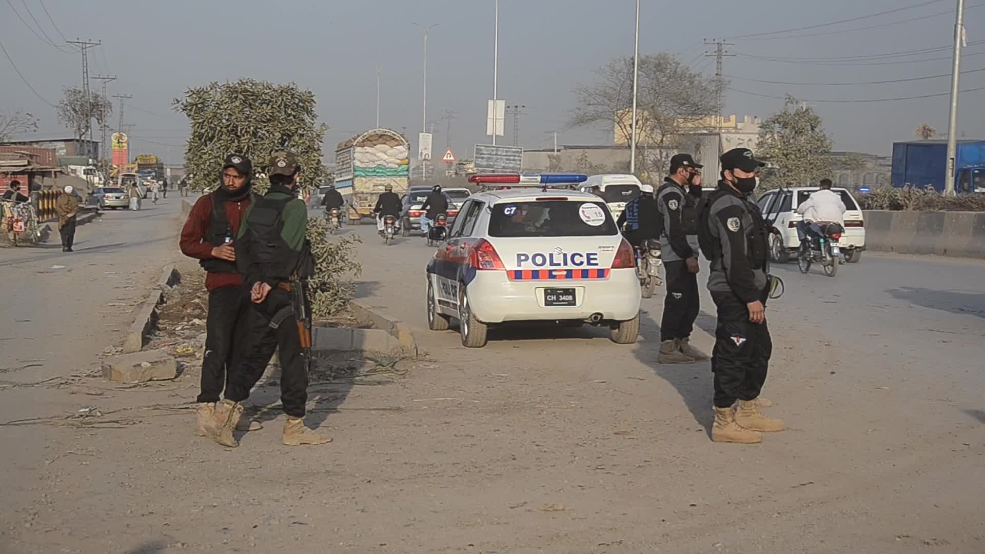 Christian priest was gunned down when driving back home after Sunday prayers in Peshawar