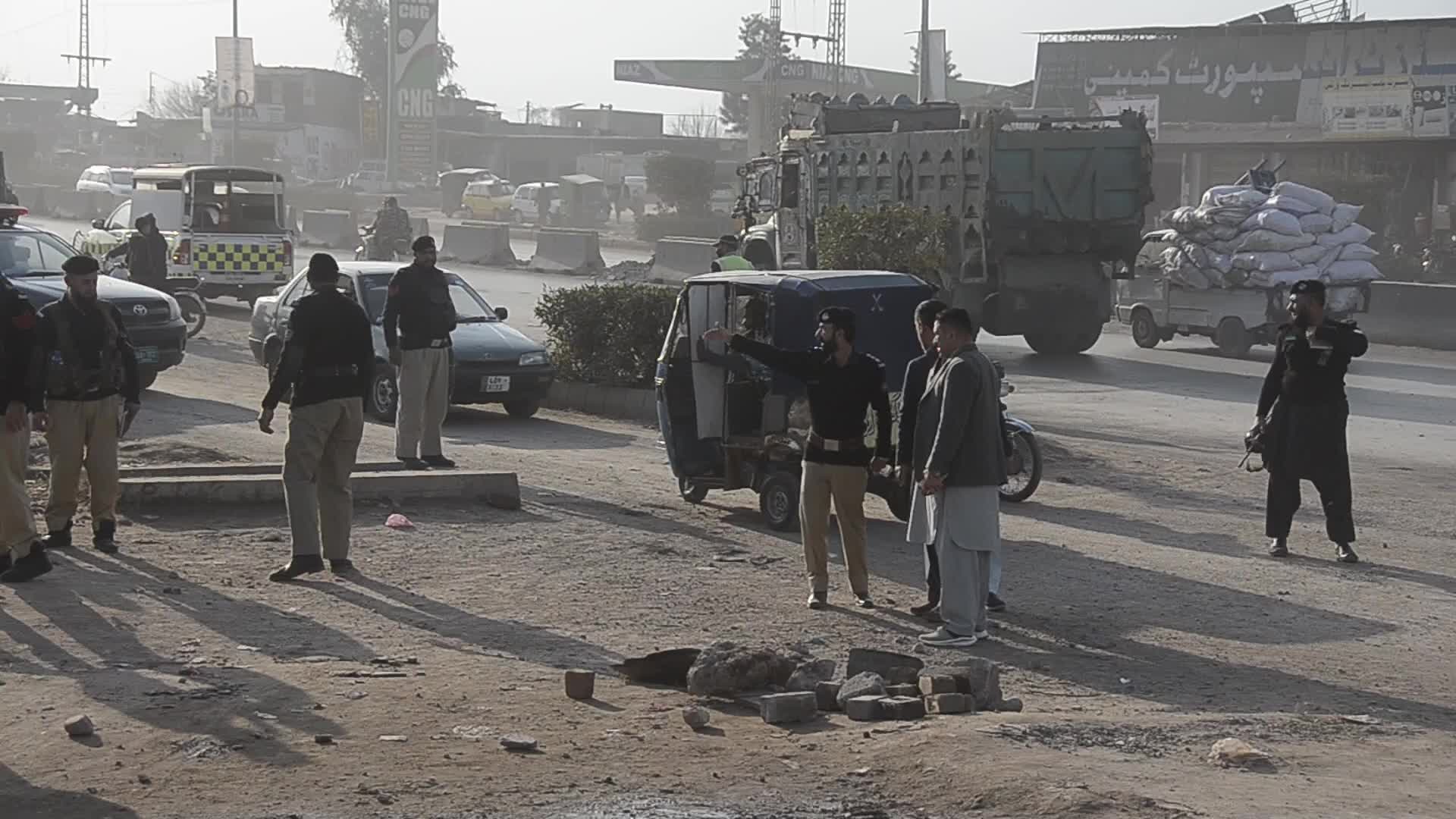 Christian priest was gunned down when driving back home after Sunday prayers in Peshawar
